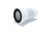 K711R Удлинитель гибкий для унитаза АНИ Пласт , короткий, выпуск 110 мм, L250-520мм