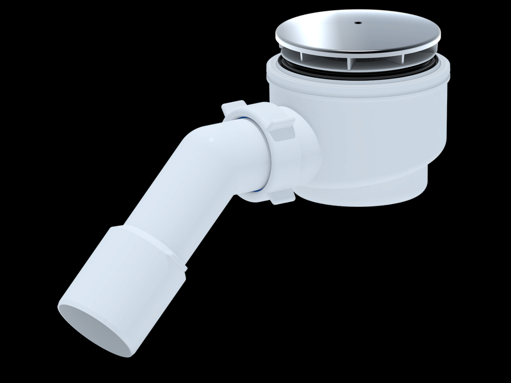 E511C Сиф. для д/п АНИ Пласт 1 1/2*60 с пер. труб.45 40/50 хром 