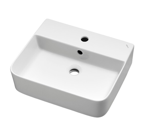 Умывальник "Джой 3" с полкой (накладной ) 456х385х124 Дрея СНЯТО 