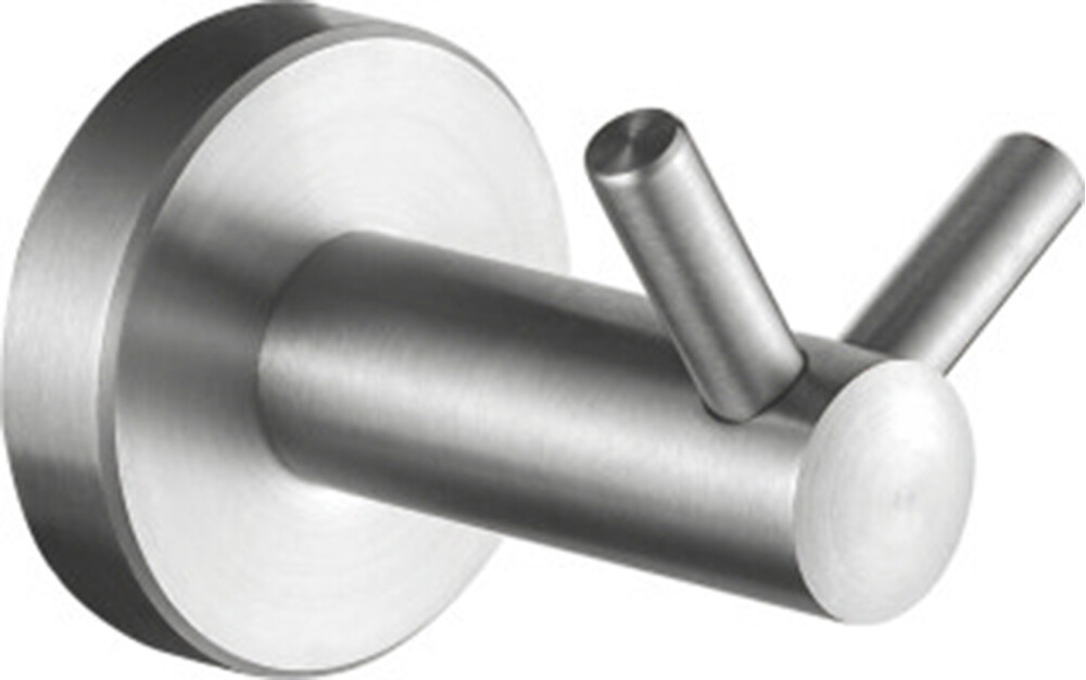 71705-2/L Крючок двойной (нержавейка)