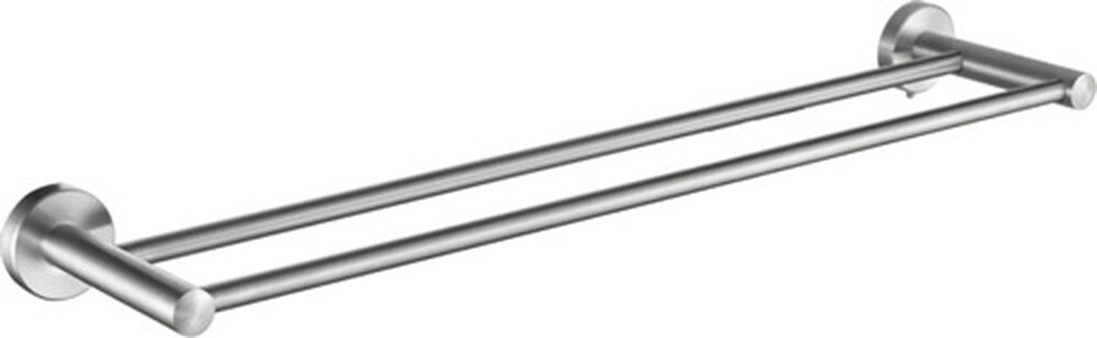 71709/L Полотенцедержатель двойной 60см (нержавейка)