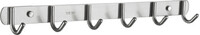 70201-6/L Планка с 6-ю крючками (нержавейка)