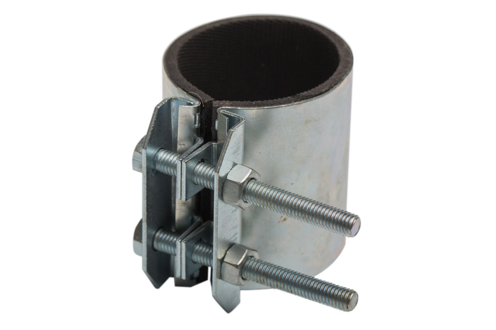 Хомут ремонтный 2 1/2" (d 74-82мм) 70мм. для водоснабж.