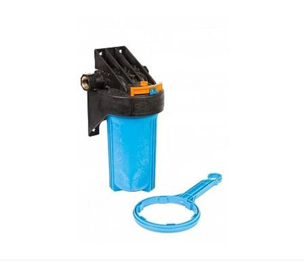 Корпус ДЖИЛЕКС для картриджного фильтра 1М 10" Т (торцевое подключение, внутр. резьба) 9056