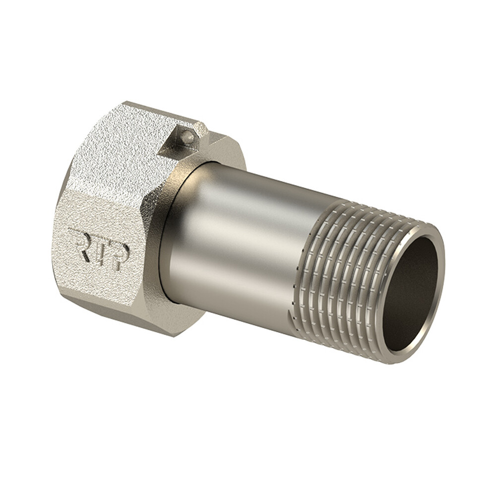 Штуцер для присоединения счетчика воды 3/4 RTP (длина 40мм)