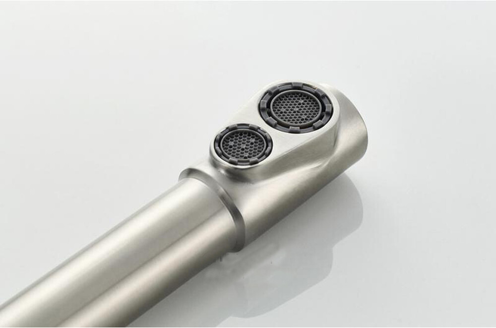 74155-3 Смеситель Кухня LEDEME шар НЕРЖАВЕЙКА с выходом для питьевой воды