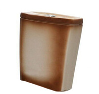 Бачок для унитаза Rosa "Рио", "Соло" КОРИЧНЕВЫЙ с арматурой г.Киров (меж.ос. 150 мм)