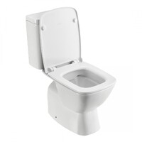 Унитаз-компакт "Нео" rimless БЕЗОБОДКОВЫЙ ( с 2-кн. арм., нижн. подв., сиденье дюро&soft-close SLIM) 1WH302418