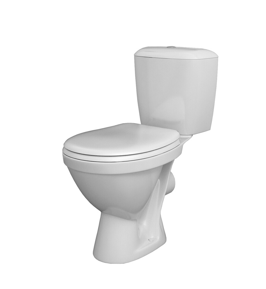 Унитаз-компакт "Паллада" (прям. вып., с 2-кн.арм., нижн. подв., сиденье дюро) 1WH302376