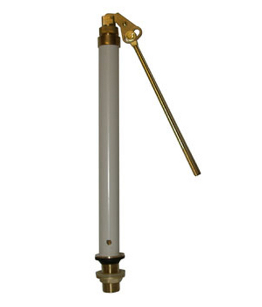 Клапан шаровый д/унитаза 1/2 RR с попл. вертик.