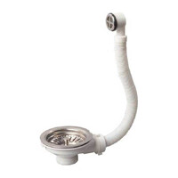 30717336 Выпуск  WIRQUIN для мойки Д-90 из нерж.стали с круглым переливом