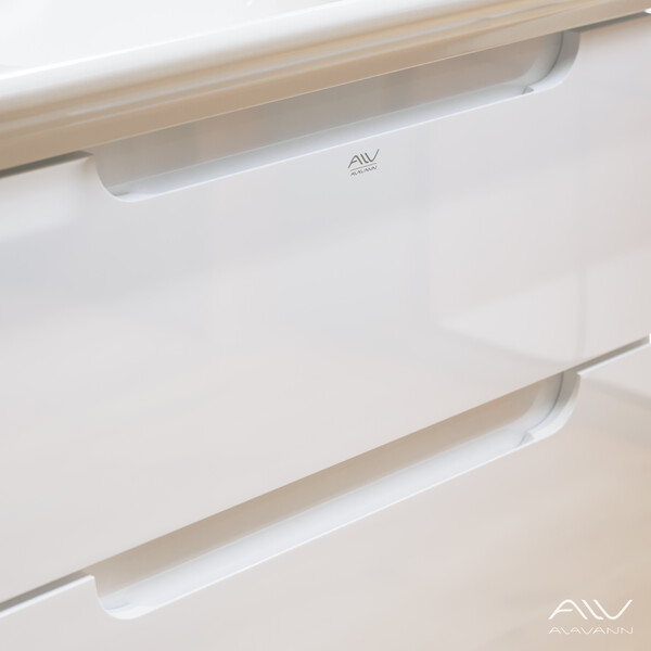 Тумба "BERTA - 85" под рак. "Дуглас-85" Белый Alavann