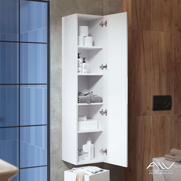 Пенал к пуфу "UNIVERS 30" р-р: 30x139 белый Alavann Распродажа