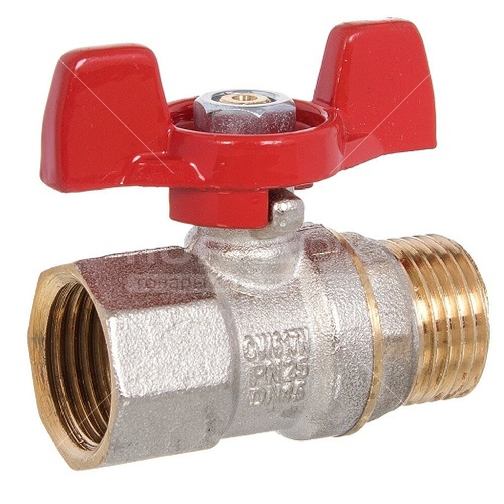 Кран вода RTP 1" г/ш баб PN25