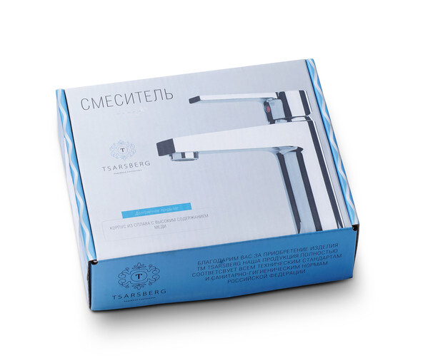 Смеситель для раковины тюльпан TSARSBERG d40 841-1202 тип См-УмОЦБА