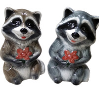 Подставка под ёрш (+ ершик) "Енот" ЛЮКС 