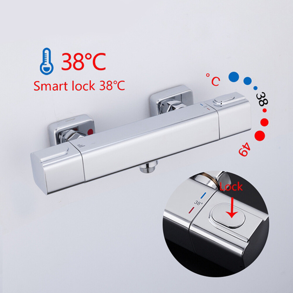 G2091 Cмеситель Душ GAPPO ТЕРМОСТАТ (хром)