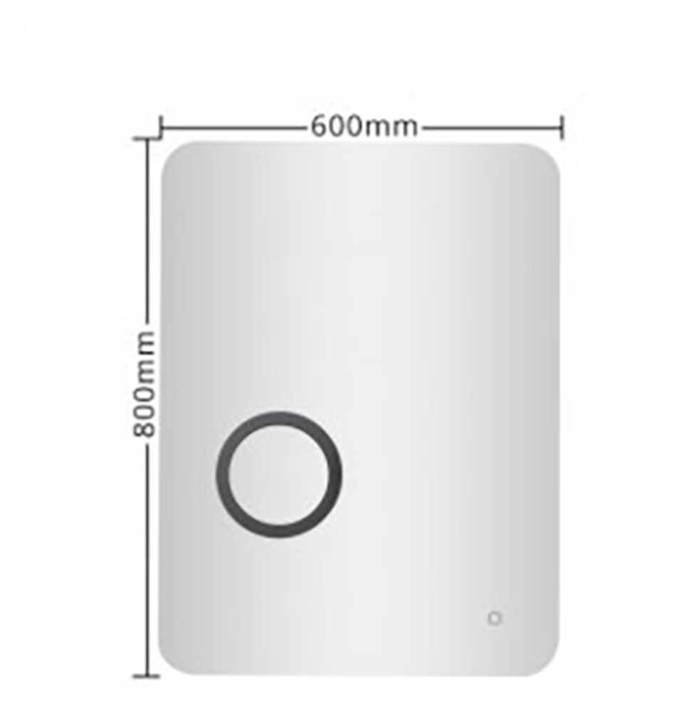  Зеркало для ванной комнаты (G602) GAPPO 60*80 с подсветкой   РАСПРОДАЖА !!!