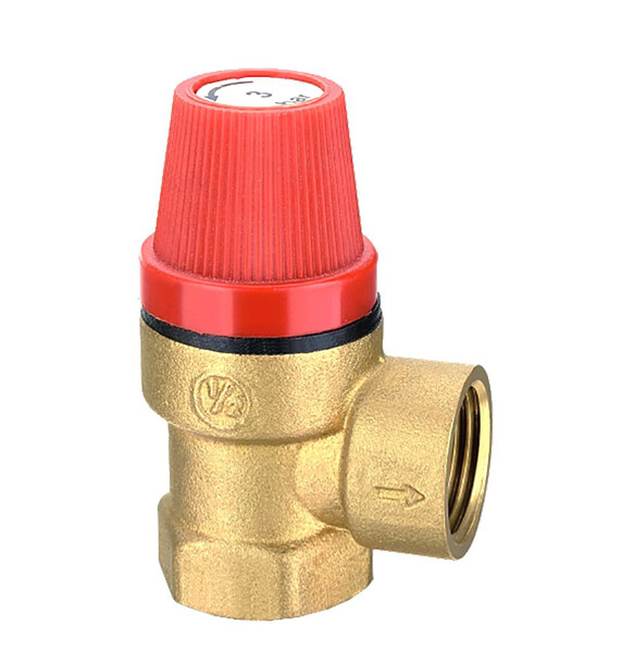 Клапан предохранительный 1/2" г/г 1,5 Бар СТМ ТЕРМО (CRVP1F12)