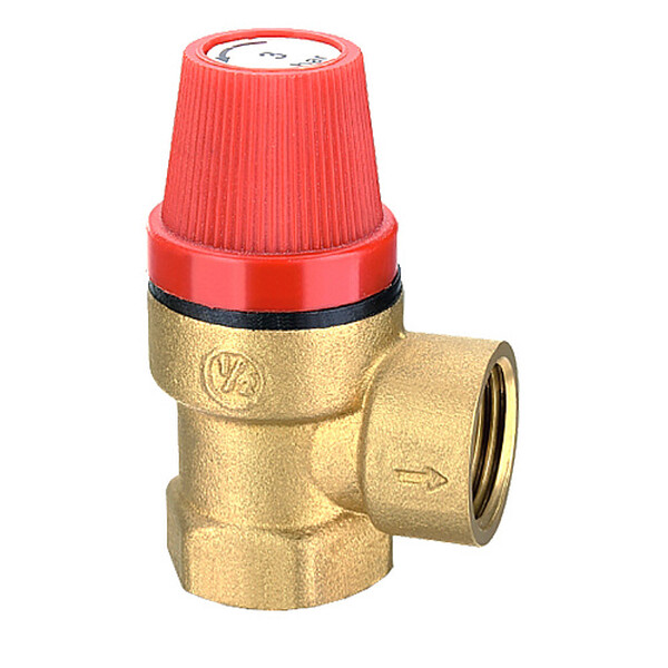 Клапан предохранительный 1/2" г/г 3 Бар СТМ ТЕРМО (CRVP3F12)
