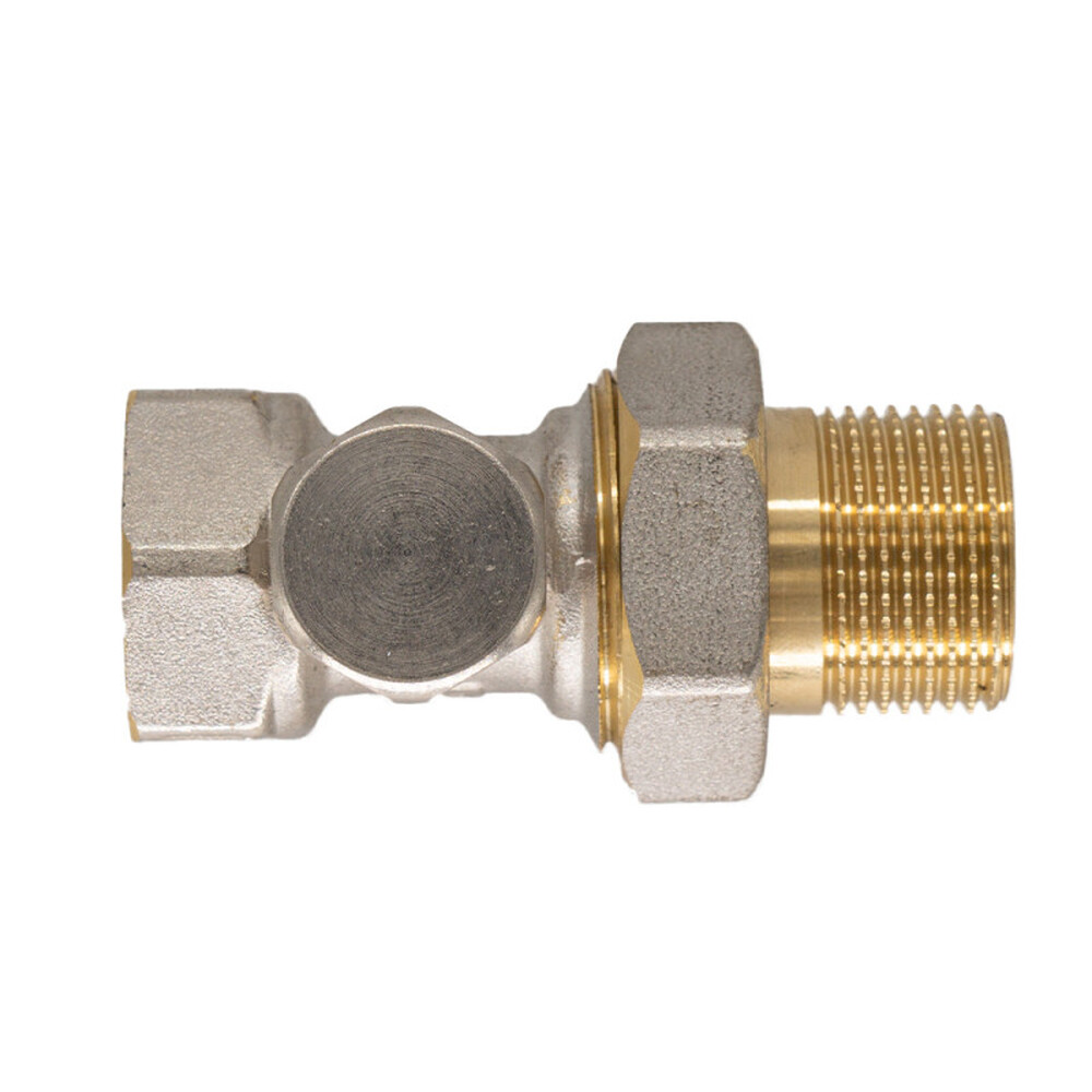 Запорный клапан для радиатора прямой 1/2" (нижний) СТМ ТЕРМО (CARSVL12)