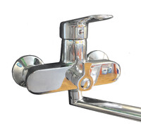 Смеситель Ванна Lemen 40 картридж перекл. душа на корпусе L-нос (LB 2284) 