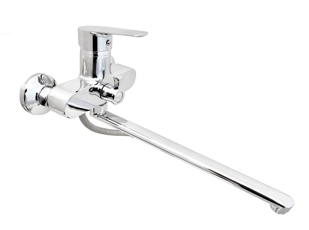 Смеситель Ванна Lemen 40 картридж перекл. душа на корпусе L-нос (LB 2282) 