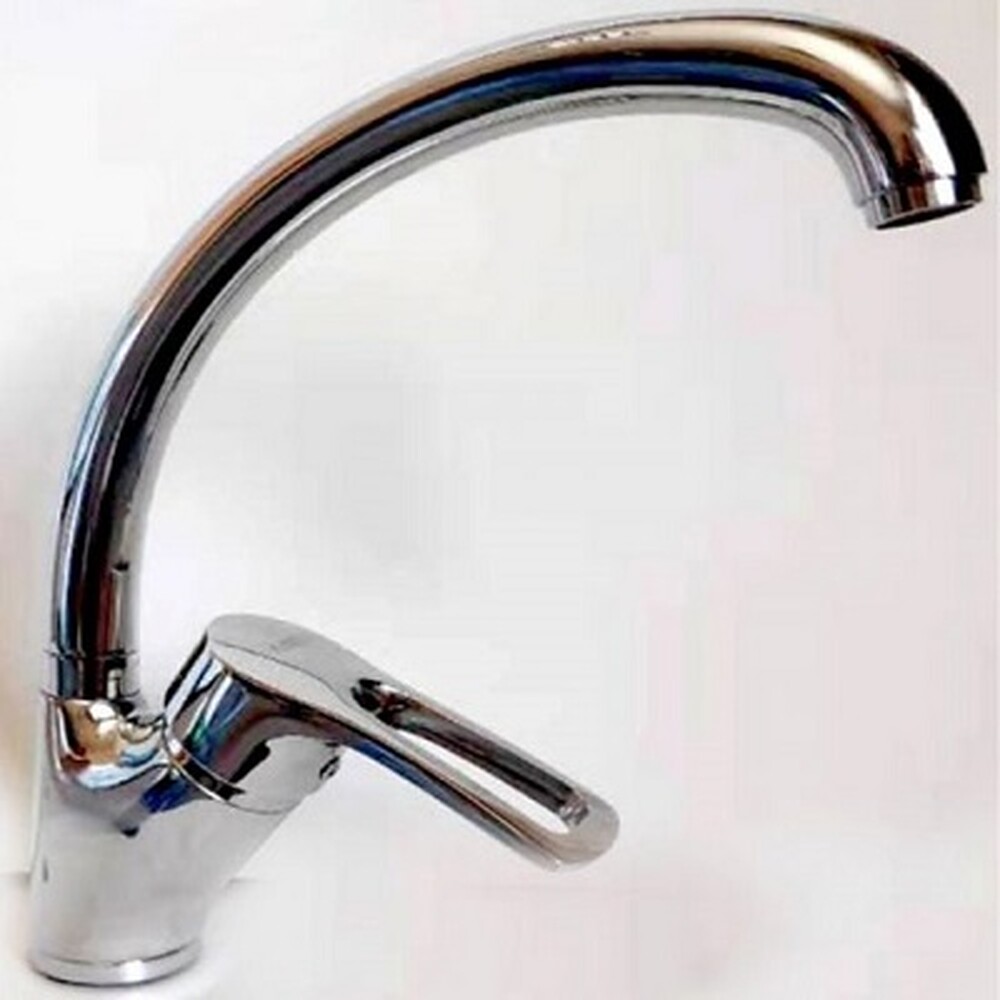 Смеситель Кухня Lemen шар d40 высокий излив (LB 91177Е) черный