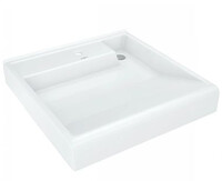 Умывальник KIROVIT "Престиж-60" 600х600х85 с отв. (переливом, креплением) над стиральной машиной (г.Киров)