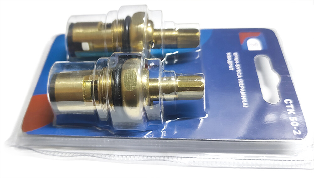Кран-букса м/к Россия НА БЛИСТЕРЕ (2 шт) СТК/SANTREK AQUA 50-2
