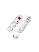 Эл-удлинитель 5м х 3Евророз. с выкл.