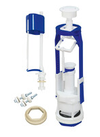 Арматура РБМ АС-17.2 нижняя подводка, Кнопка белая, универсальный клапан