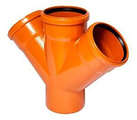 160 крестовина 110*110 угол 45 наруж.