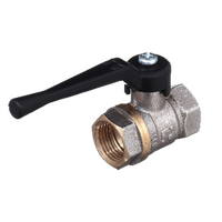 Кран вода 11Б27п1 ДУ-20 3/4 г/г руч. НИКЕЛЬ БОЛОГОЕ