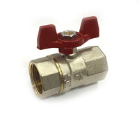 Кран вода RTP 1/2" г/г баб PN25