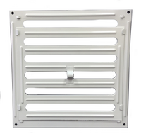 Решетка вентиляционная регулируемая Р-150 (200*200) белая