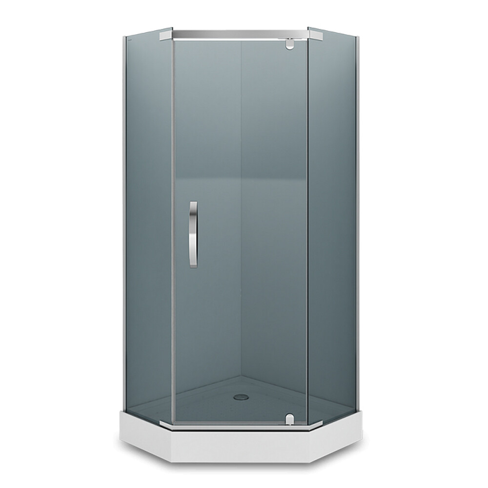 Душевое ограждение ALEX BAITLER AB25100S2 (100*100*200) стекло тонированное 8 мм 3к.