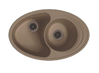 Мойка EWIGSTEIN Elegant W90KF 820*520 1.5 чаши +крыло (темно-бежевый)