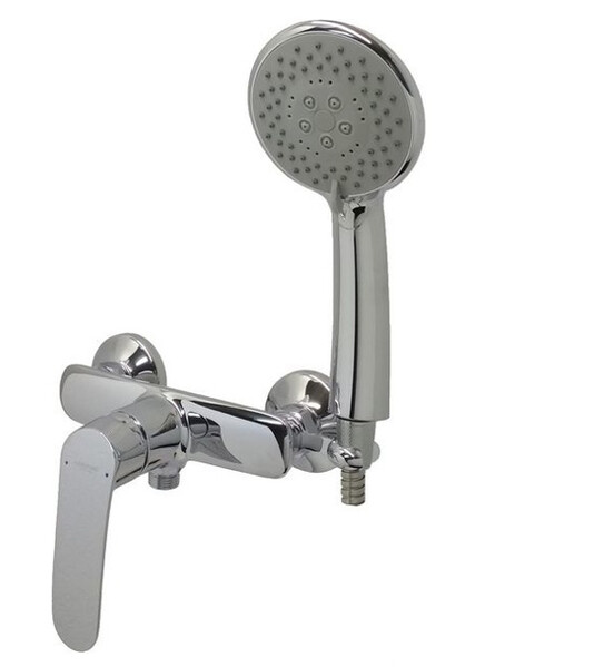  2072 Смеситель Ванна Душ LEDEME шар d-35