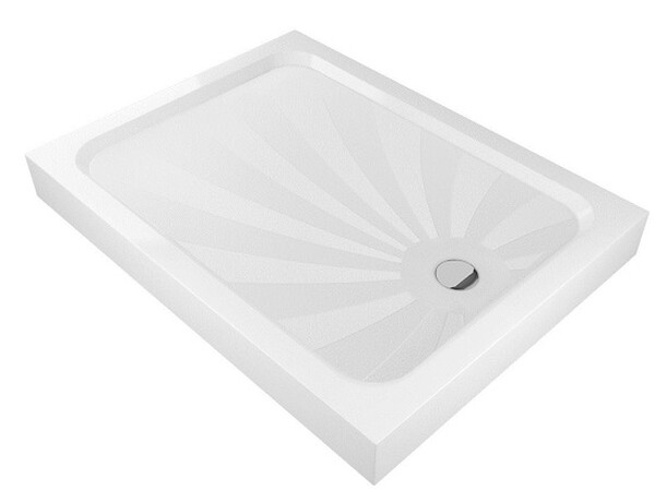 Поддон Alex Baitler.прямоугол. 120x90x17 стеклоровинг.в сборе AB12917H-1		