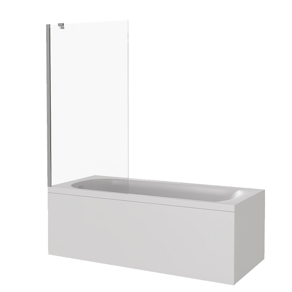 Шторка SCREEN BS-80-C-CH (неподвижная шторка, стекло 5 мм) GOOD DOOR ПД00097 Распродажа