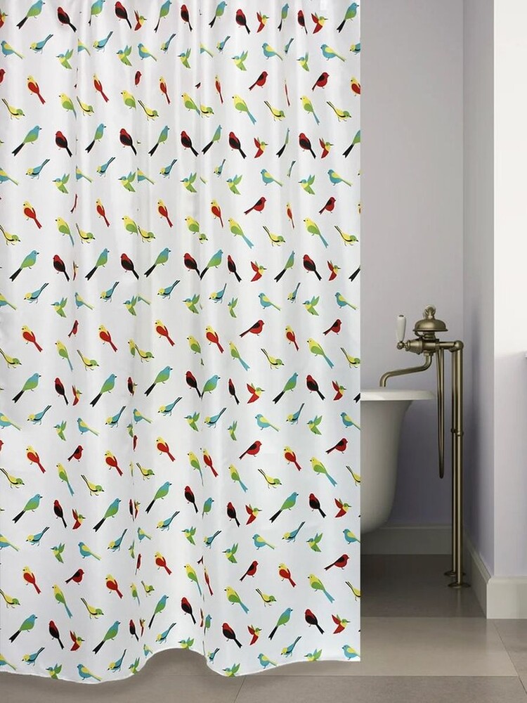 Штора для ванн BATH 180х200 Sweets Birds (multi) (ch14080-1) (150)