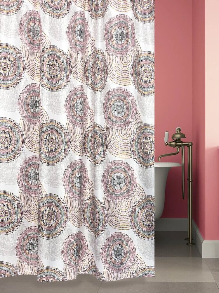Штора для ванн BATH 180х200 Etno 4 (красный) (ch17193) (43)