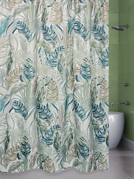 Штора для ванн BATH 180х200 Banana Leaf (зел.) (ch21284) (58)