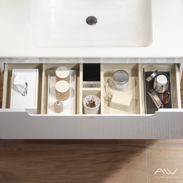 Тумба "BERTA - 105" под рак. "Дуглас-105" Белый Alavann