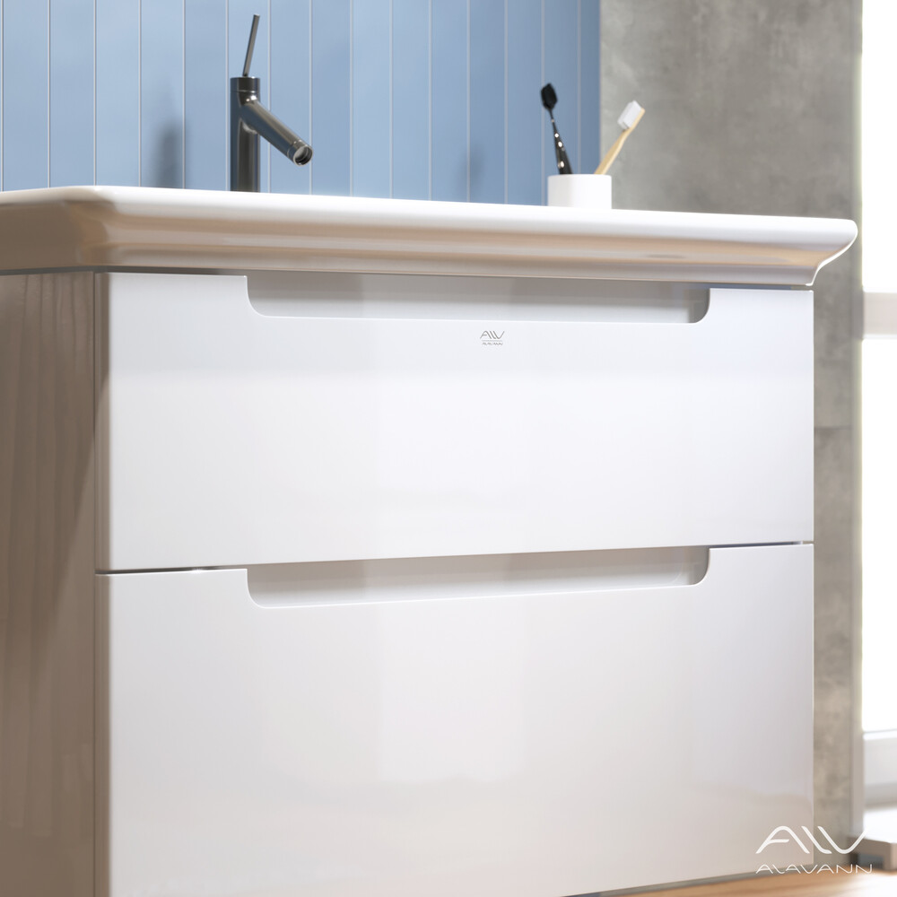 Тумба "BERTA - 105" под рак. "Дуглас-105" Белый Alavann