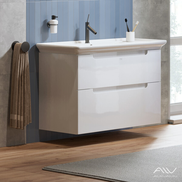 Тумба "BERTA - 105" под рак. "Дуглас-105" Белый Alavann