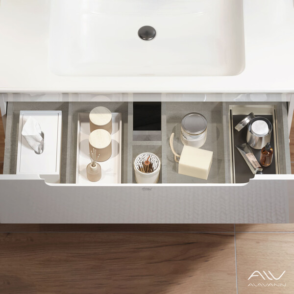 Тумба "BERTA - 105" под рак. "Дуглас-105" Белый Alavann