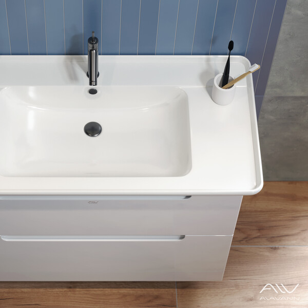 Тумба "BERTA - 105" под рак. "Дуглас-105" Белый Alavann