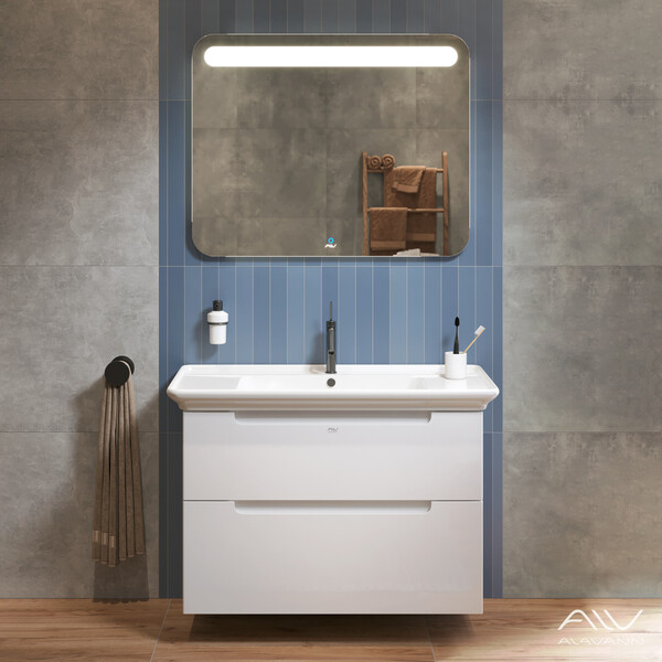 Тумба "BERTA - 105" под рак. "Дуглас-105" Белый Alavann